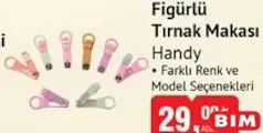 HANDY FİGÜRLÜ TIRNAK MAKASI
